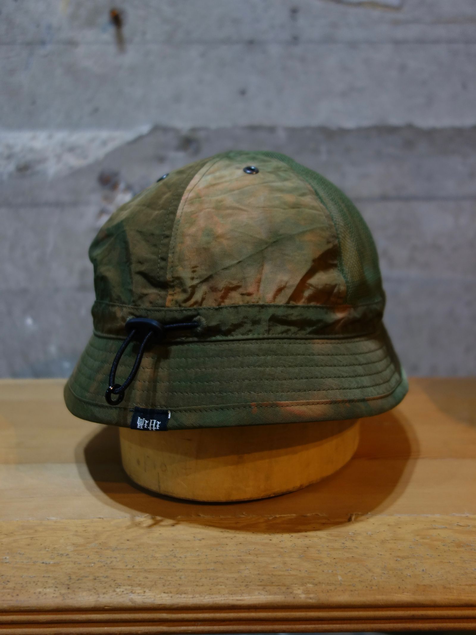 HERITAGE TIEDYE 6PANEL HAT ( Olive Tiedye ) / ハット