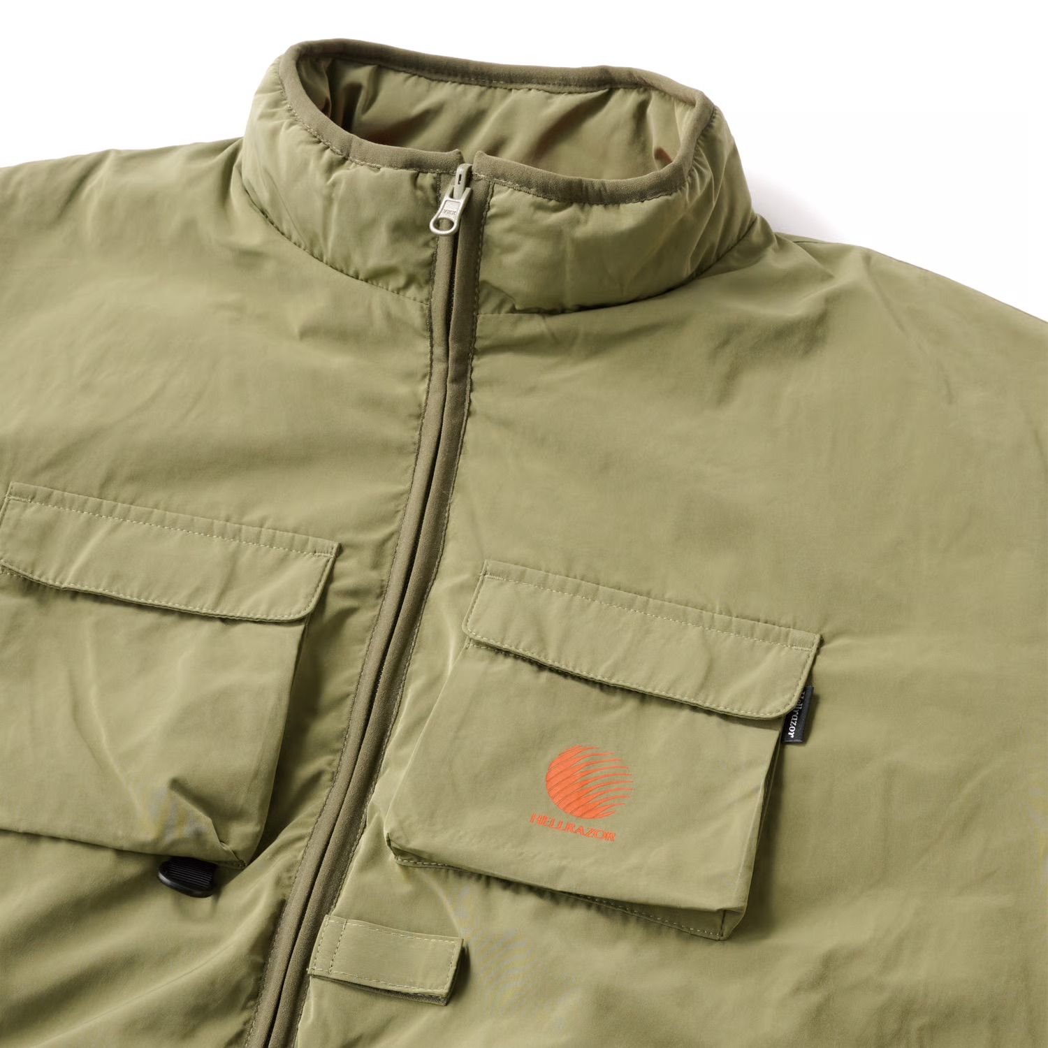 REVERSIBLE ARMY CARGO PUFF JACKET ARMY GREEN / ジャケット