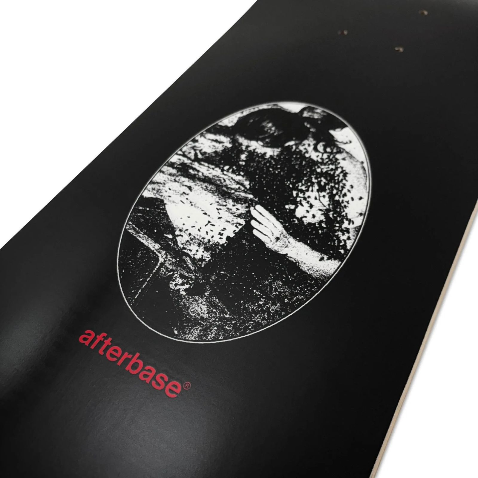 afterbase®︎ [IN YOUR FACE] Deck 8.25 Black / スケボー デッキ