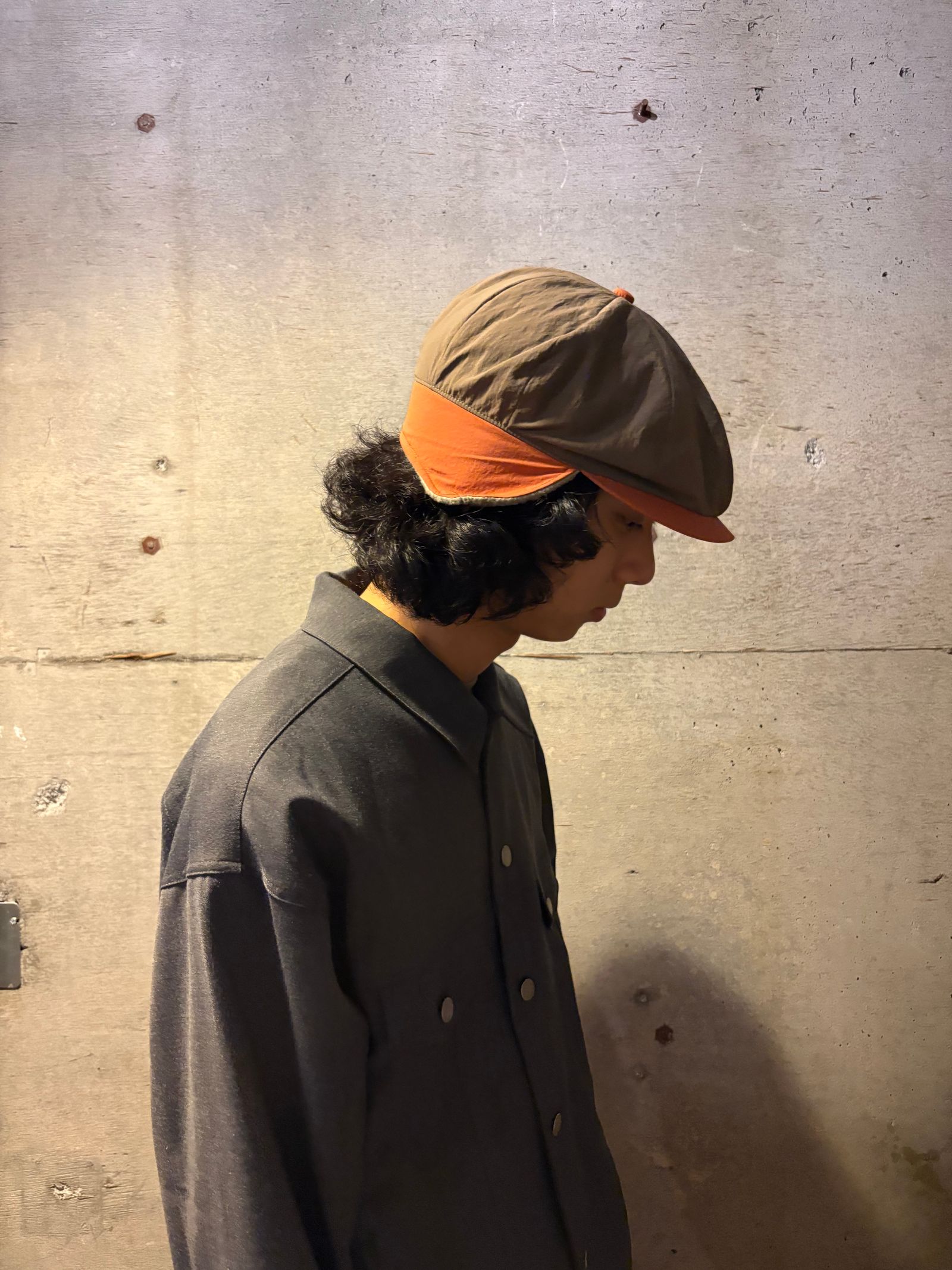 Daddy Casquette Nuts Orange  / キャスケット