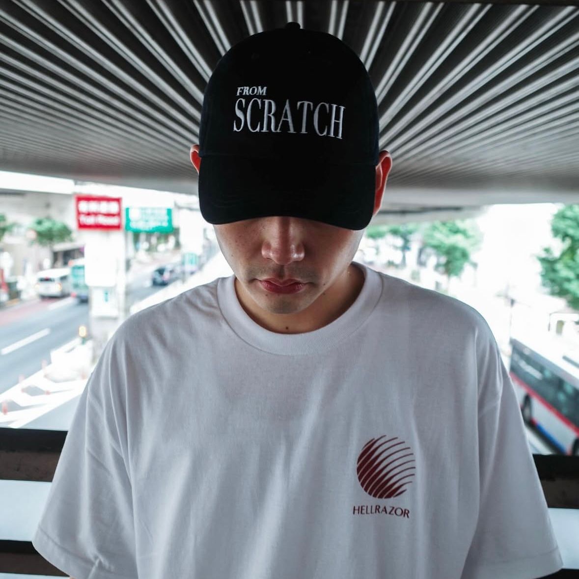 * FROM SCRATCH 6PANEL CAP with HELL NICE mix tape / キャップ ミッステープ