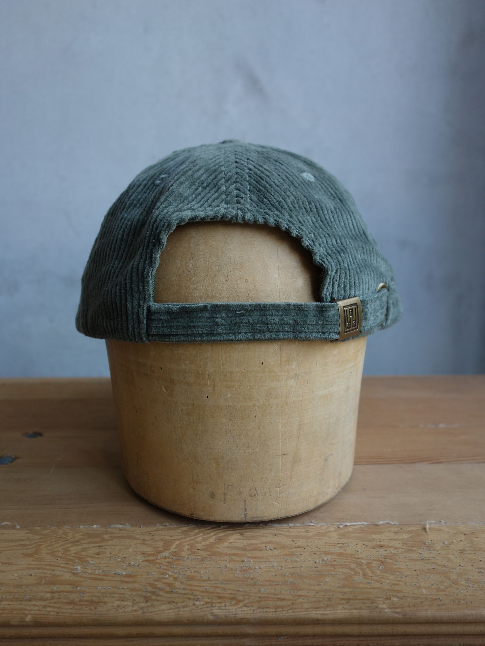DUST STARS - CORD HAT - Cactus green / キャップ