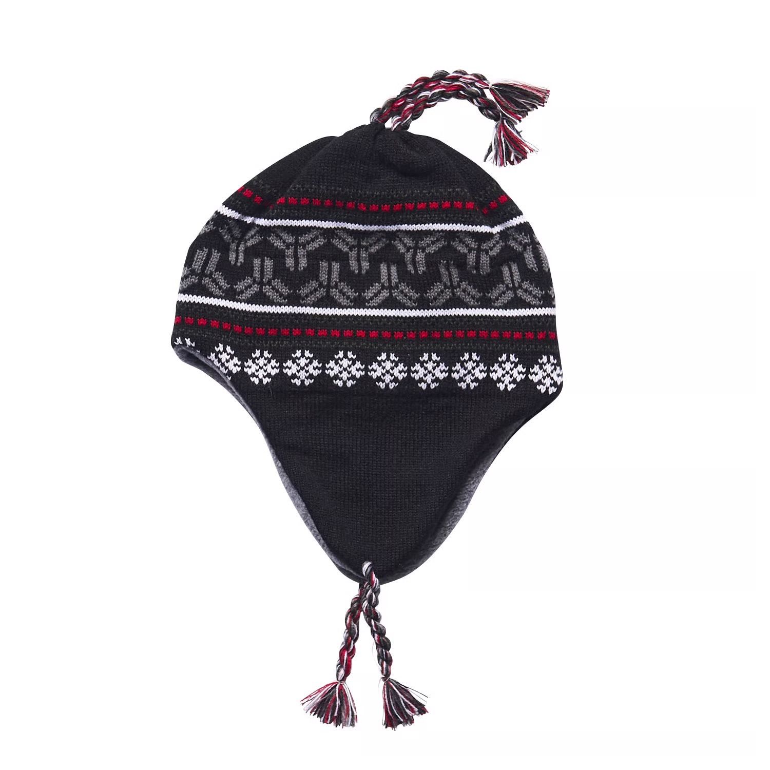 KAMON EARFLAP BEANIE BLACK / ビーニー