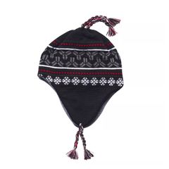 KAMON EARFLAP BEANIE BLACK / ビーニー