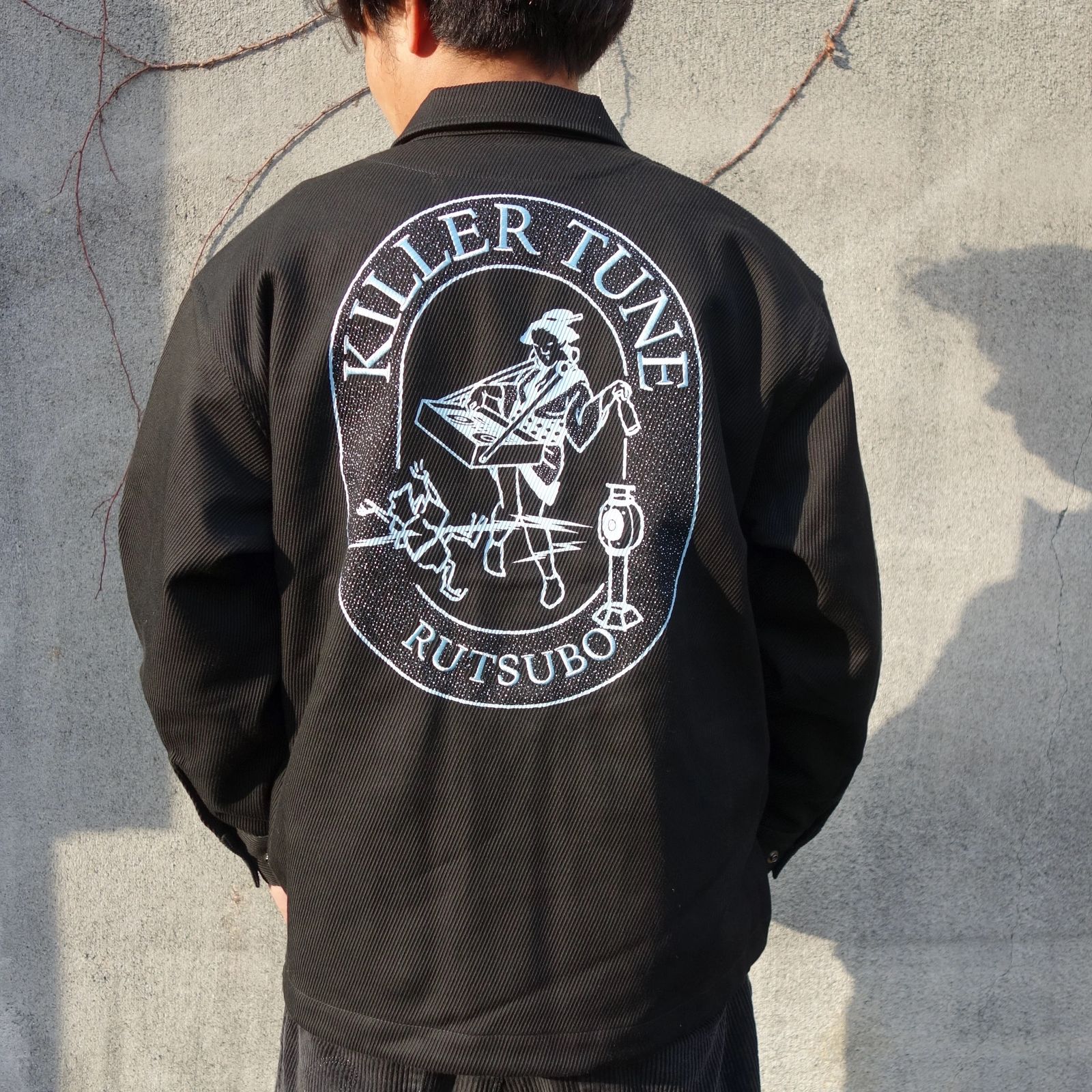 Killer tune cotton yarn dyed twill Jacket (RUTSUBO×YU SUDA ) / ジャケット