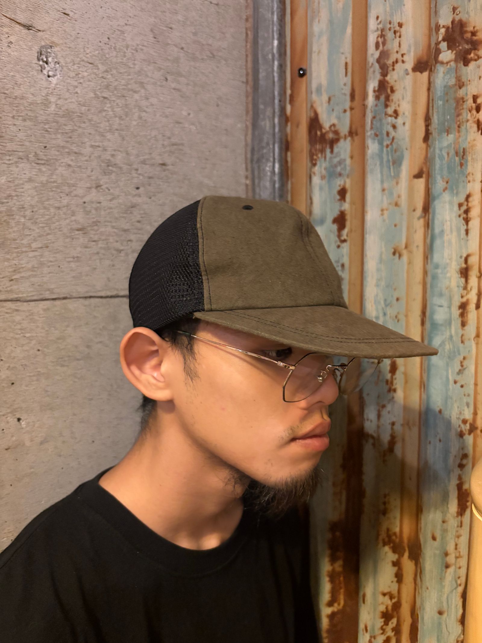 JHAKX "Jeff Carlyle" Mesh Hat's ( Olive ) / キャップ