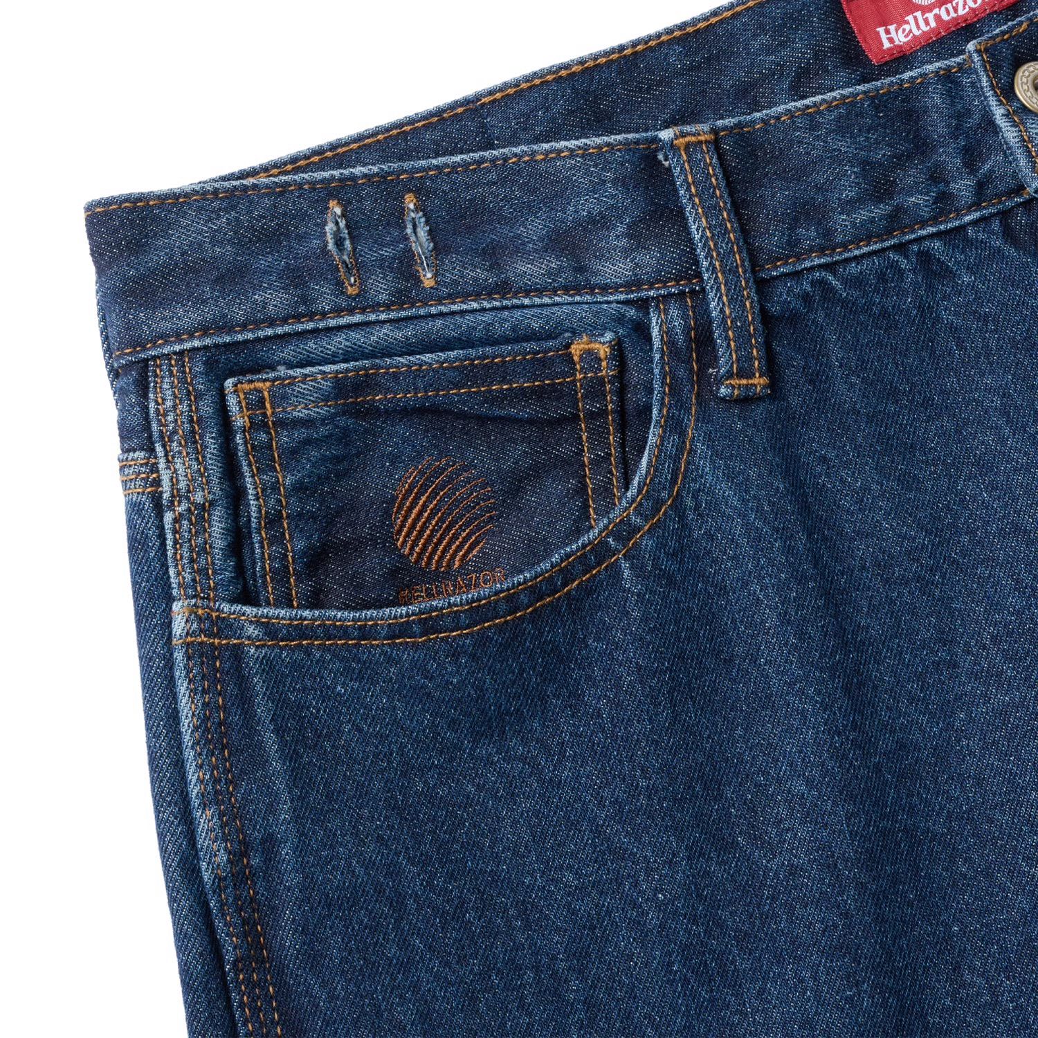 MIDDLE WASH INDIGO / デニムパンツ