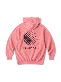 LOGO GARMENT DYE HOODIE - PINK DYE / パーカー フーディー