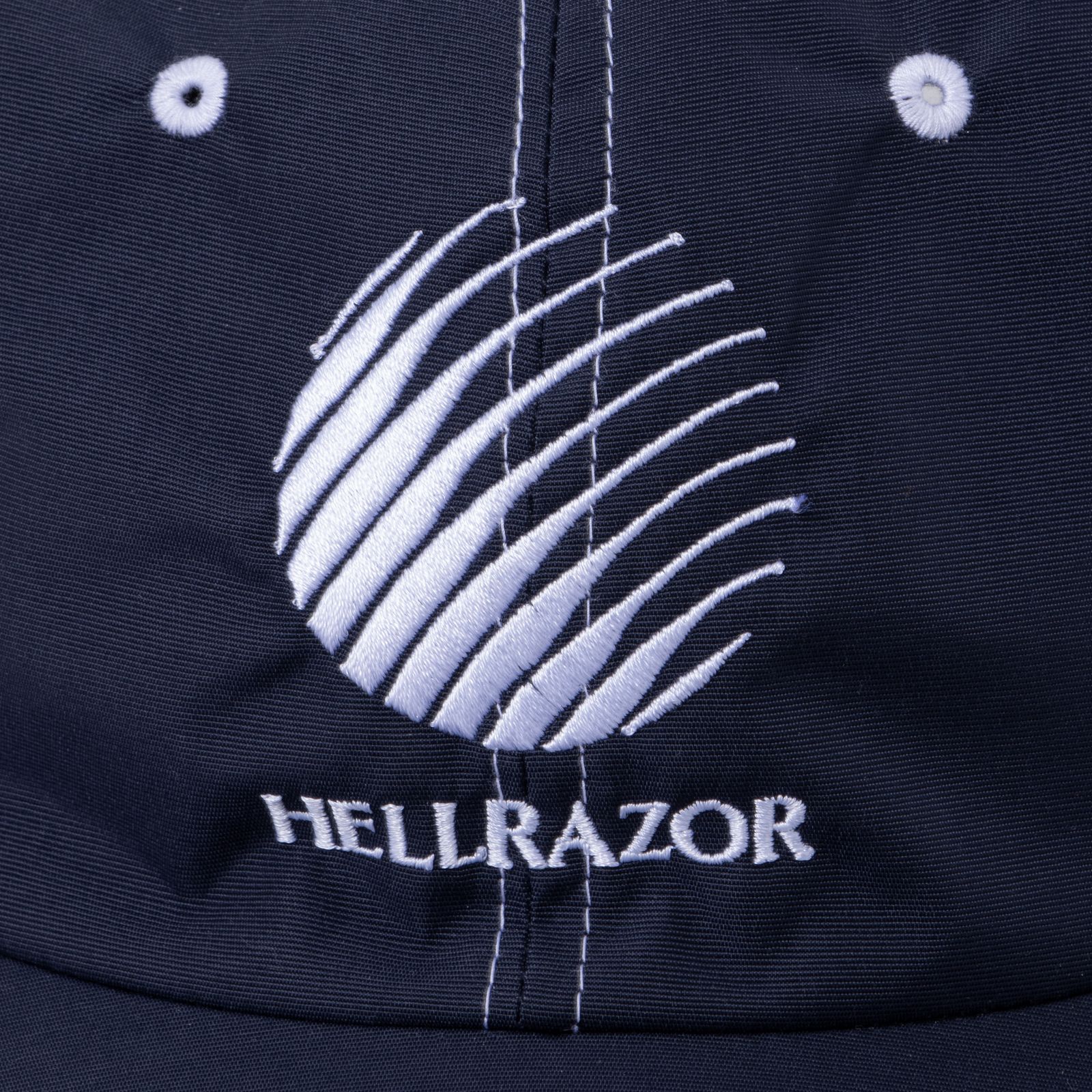 BIG LOGO NYLON 6PANEL CAP ( NAVY ) / キャップ