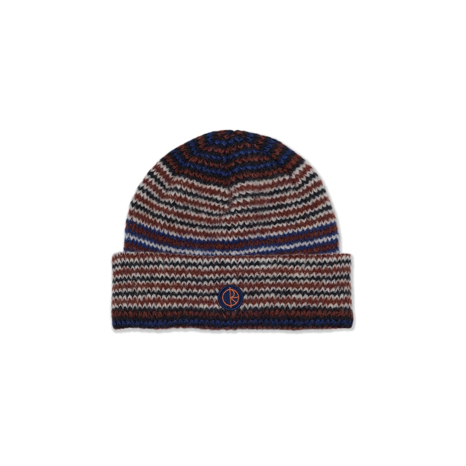 Polar skate co. George Beanie Blue/Orange / ビーニー