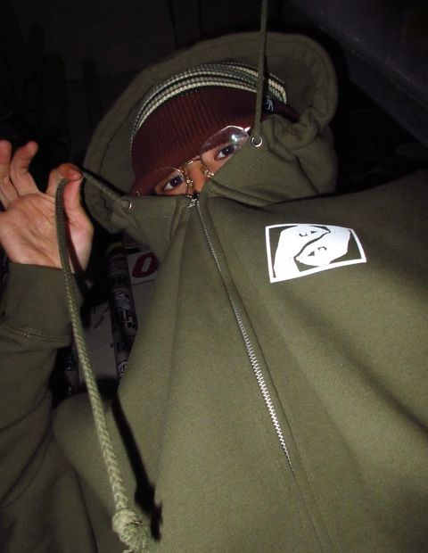 SPRINKLES SF / HIGHER GROUND HEAVY ZIP ( Olive ) / パーカー フーディー