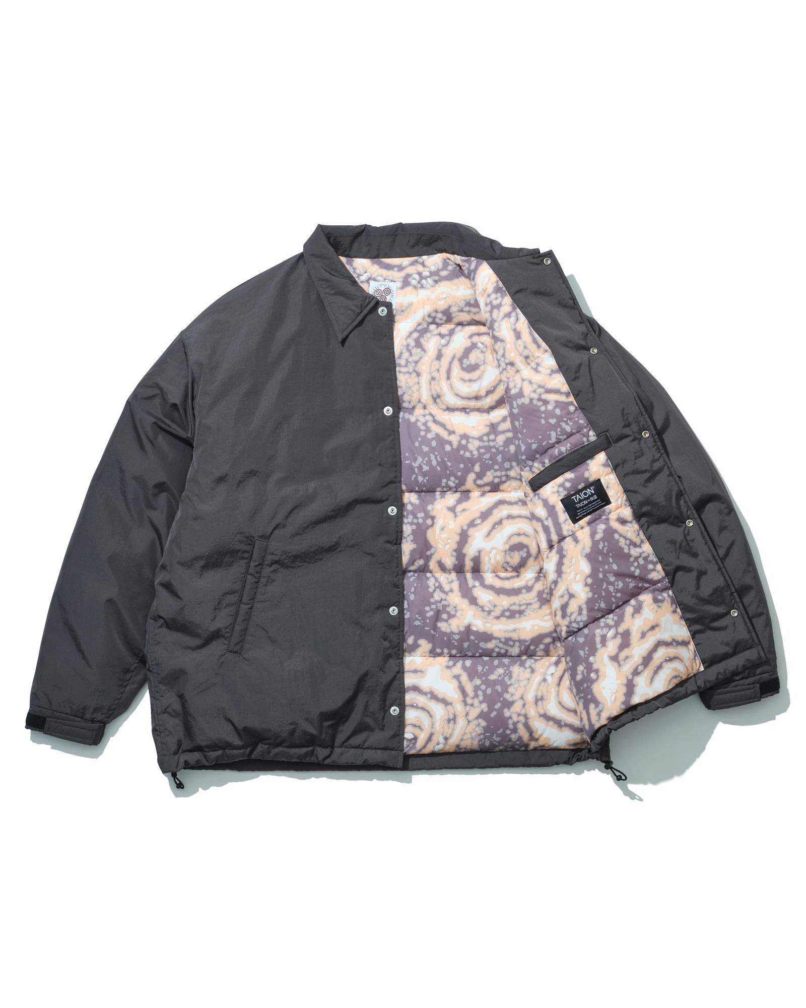 SAYHELLO × TAION Down Short Coach Jaket / コーチジャケット