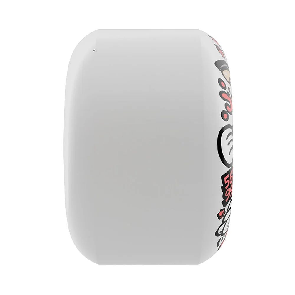 56mm ACE PELKA SLAPPY REDZ 2 ELITE CHUBBIES WHITE 99A SKATEBOARD WHEELS | | ホワイト