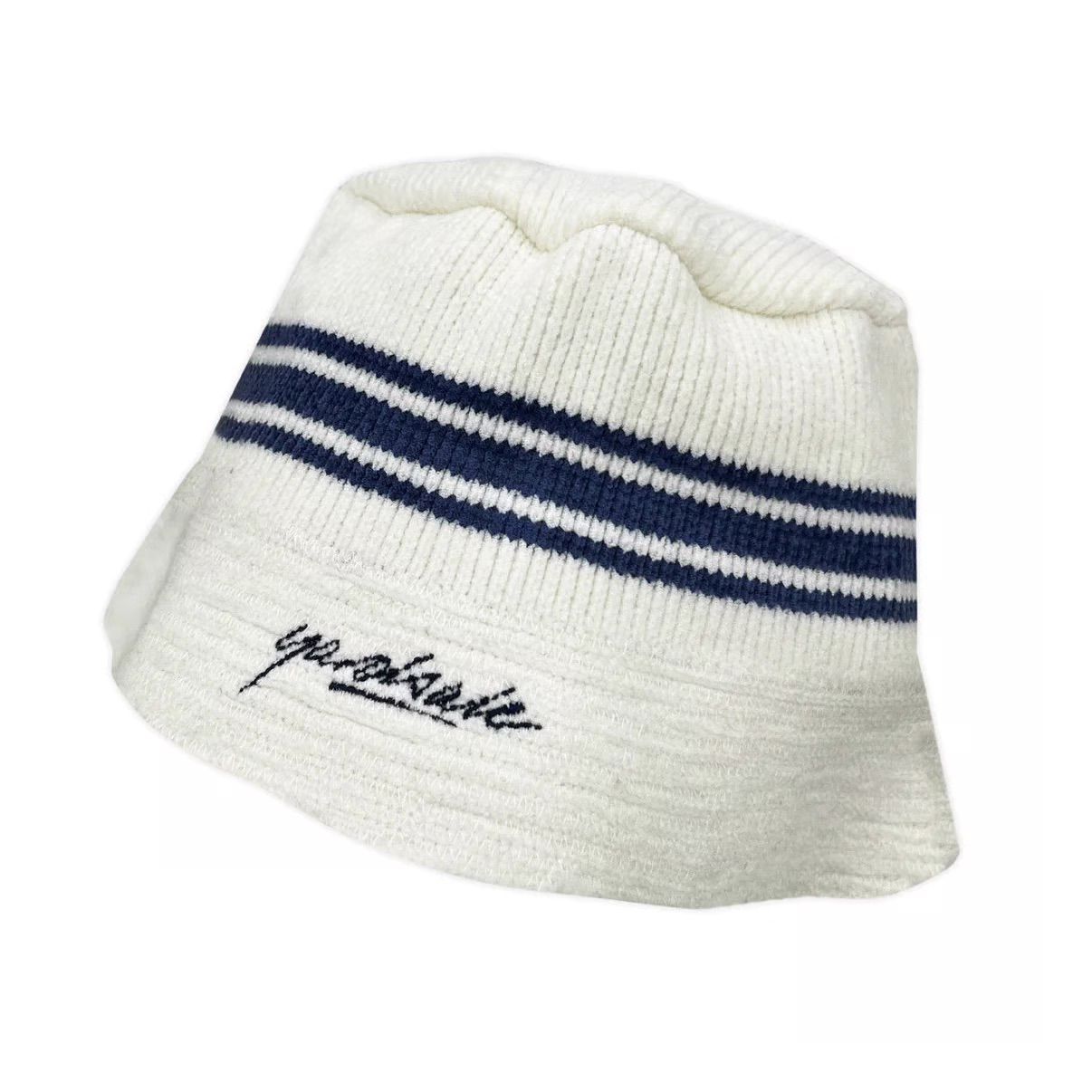 YARDSALE CHENILLE BUCKET HAT WHITE / バケットハット