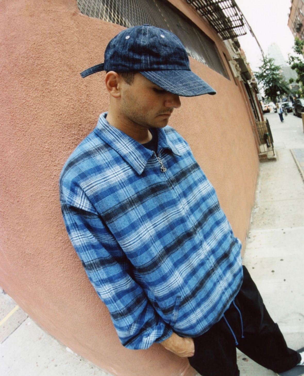 YARDSALE TARTAN FULLZIP BLUE / ジャケット