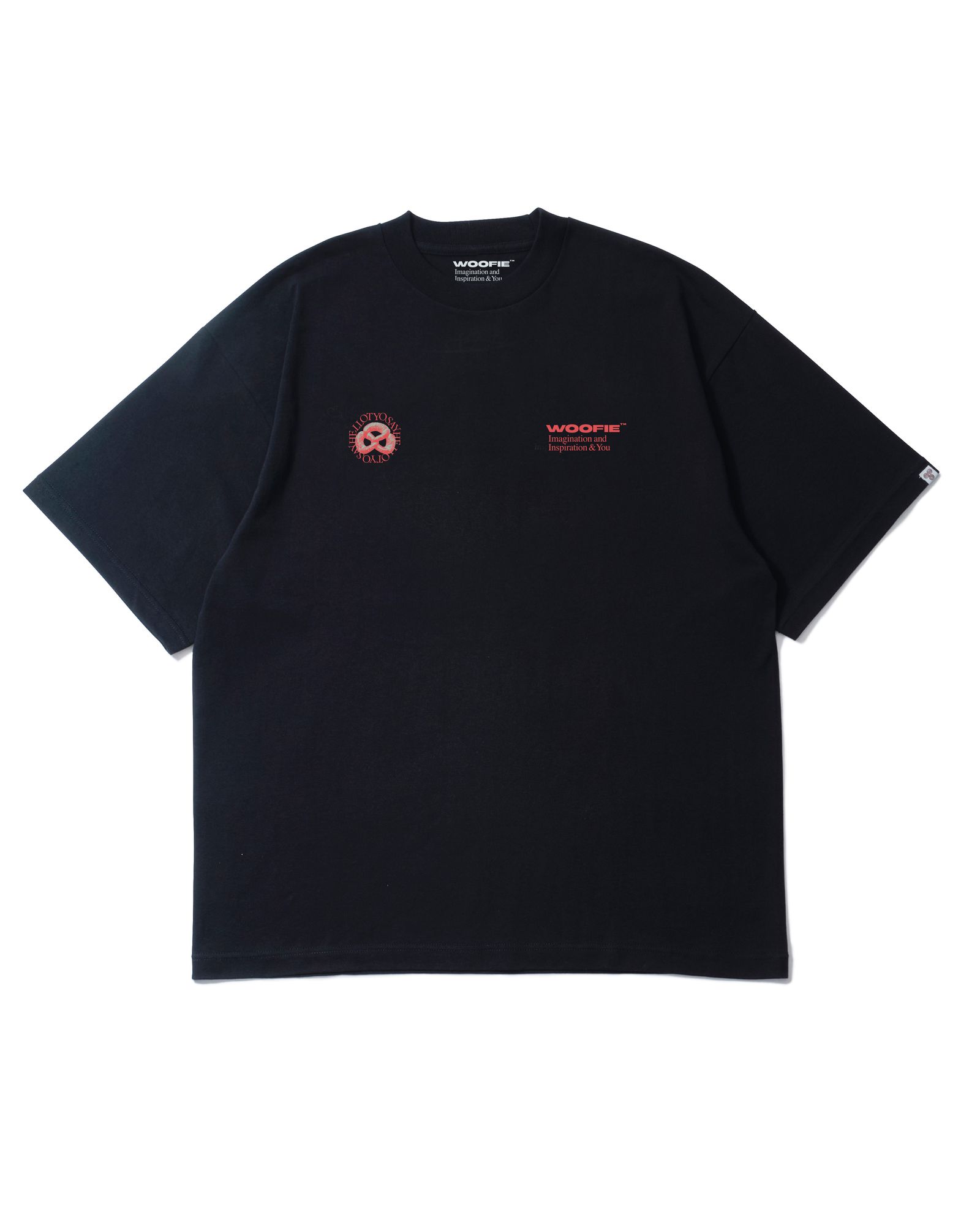 Woolfe Pretzels Tee / Tシャツ(Black)