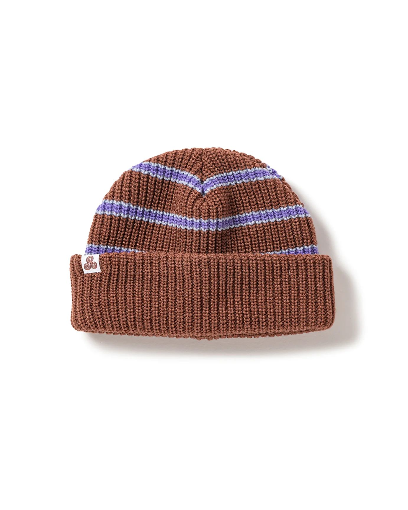 Restripe Knited Cap ( Coffie ) / ニット帽 ビーニー