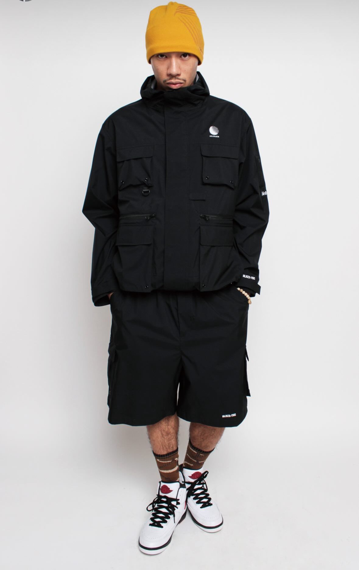 DISASTER SHORTS - BLACK / ショートパンツ