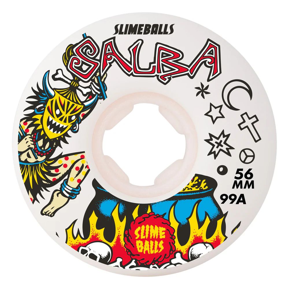 SLIME BALLS - SALBA WITCH DOCTOR | 99A (ハード) 56MM | ホワイト