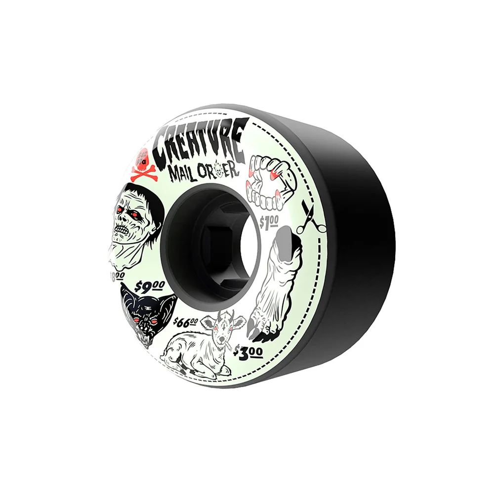54mm CREATURE MAIL ORDER BLOODSUCKER HARDLINE BLACK 97A SKATEBOARD WHEELS | ブラック