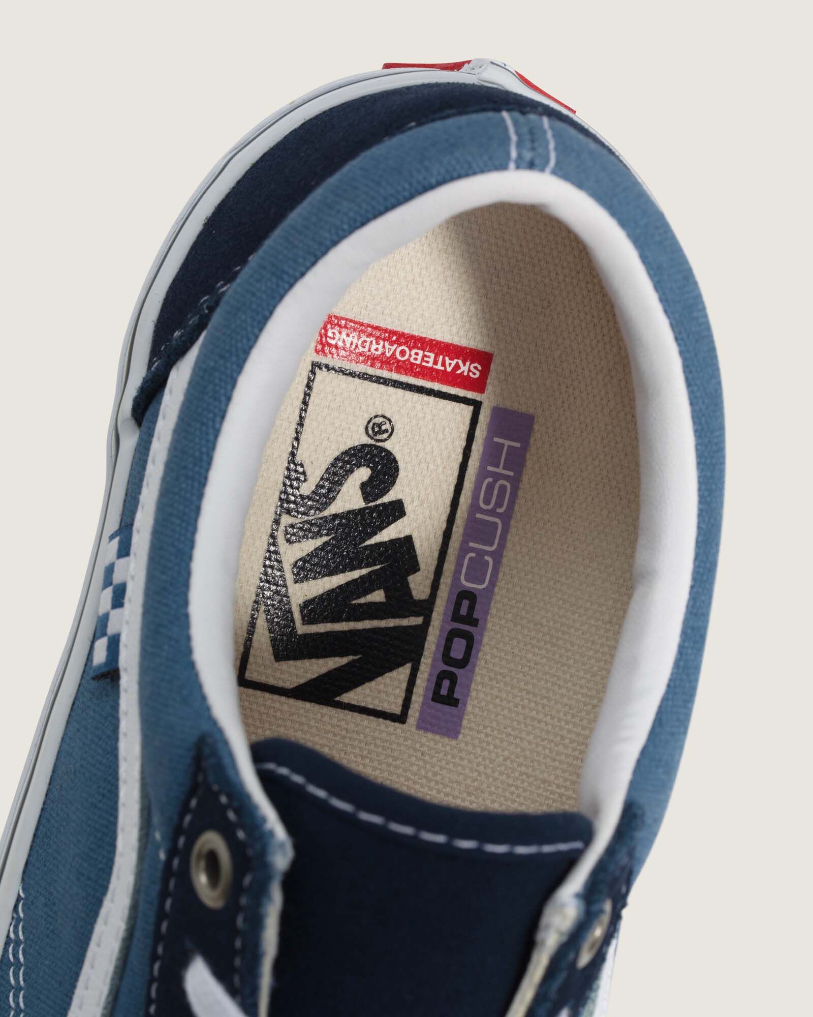 Vans Skate Old Skool ( Navy / White )/ スケボー シューズ