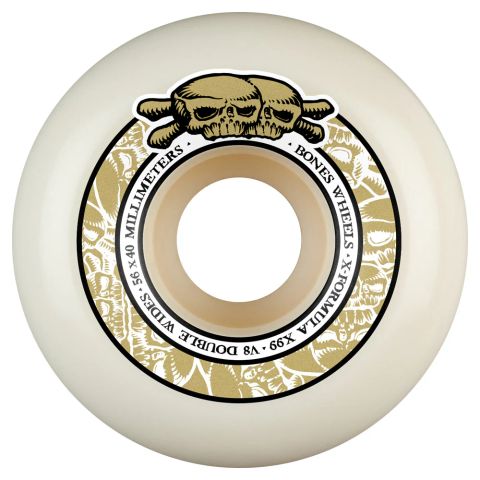 56mm X-FORMULA V8 DOUBLE WIDES 99A SKATEBOARD WHEELS / スケボー ウィール