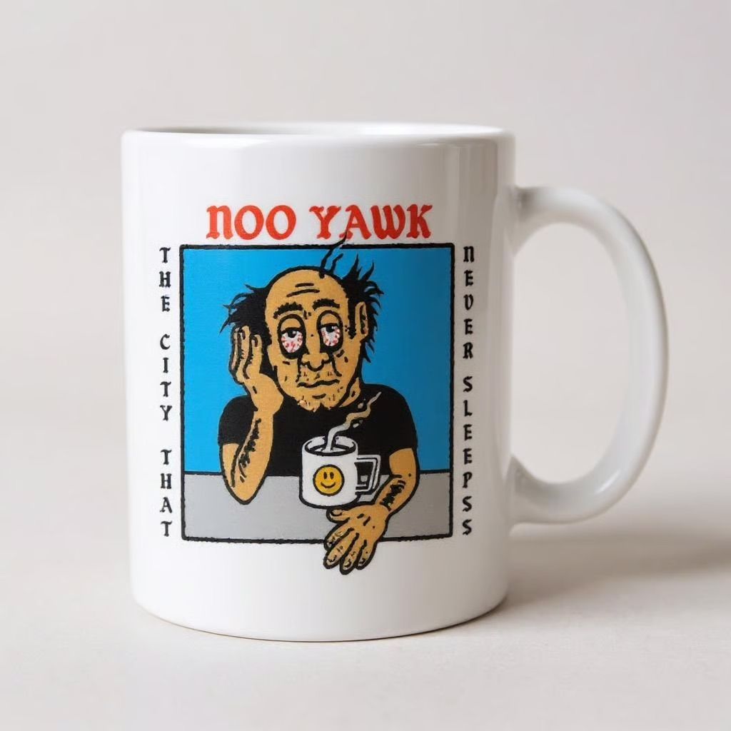 NOO YAWK MUG CUP (RUTSUBO×Daniel Shepard) / マグカップ