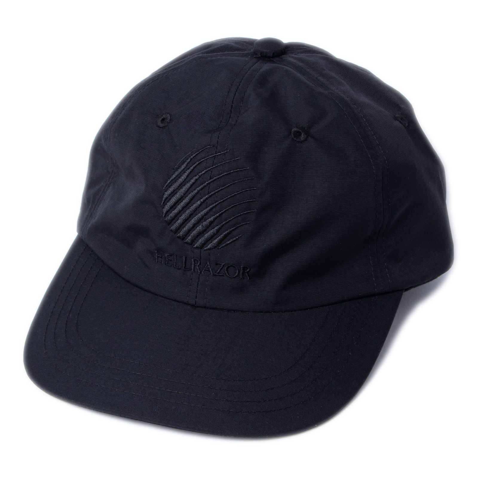 BIG LOGO NYLON 6PANEL CAP ( BLACK ) / キャップ