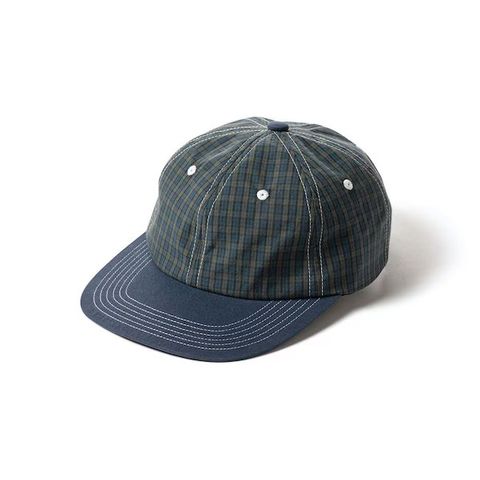 SAYHELLO Check Baseball Cap ( NAVY CHECK ) / キャップ