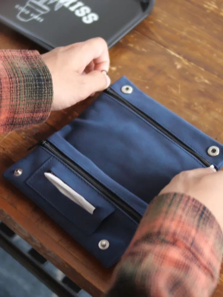 CIGARETTE POUCH / Navy / シャグケース タバコケース