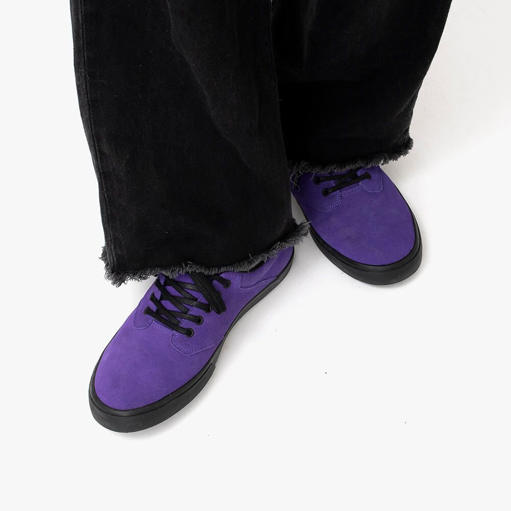 FILTER LEATHER PURPLE / BLACK シューズ