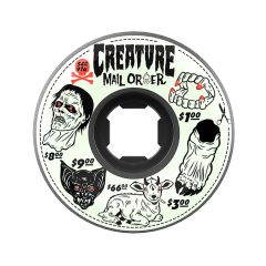 54mm CREATURE MAIL ORDER BLOODSUCKER HARDLINE BLACK 97A SKATEBOARD WHEELS | ブラック