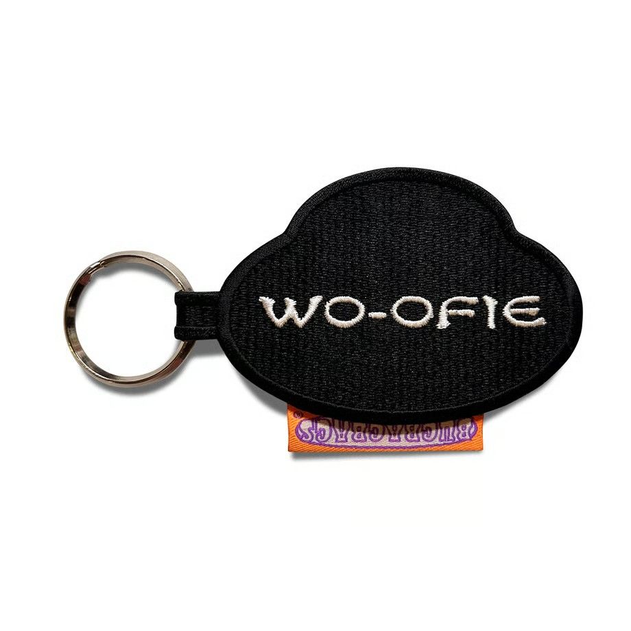 BUGBAGBAGS & Woofie-Key Holder / キーホルダー (Black)