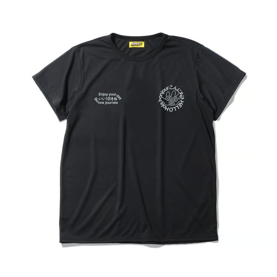 Konnichiwa S/S Tee / Tシャツ (Black)