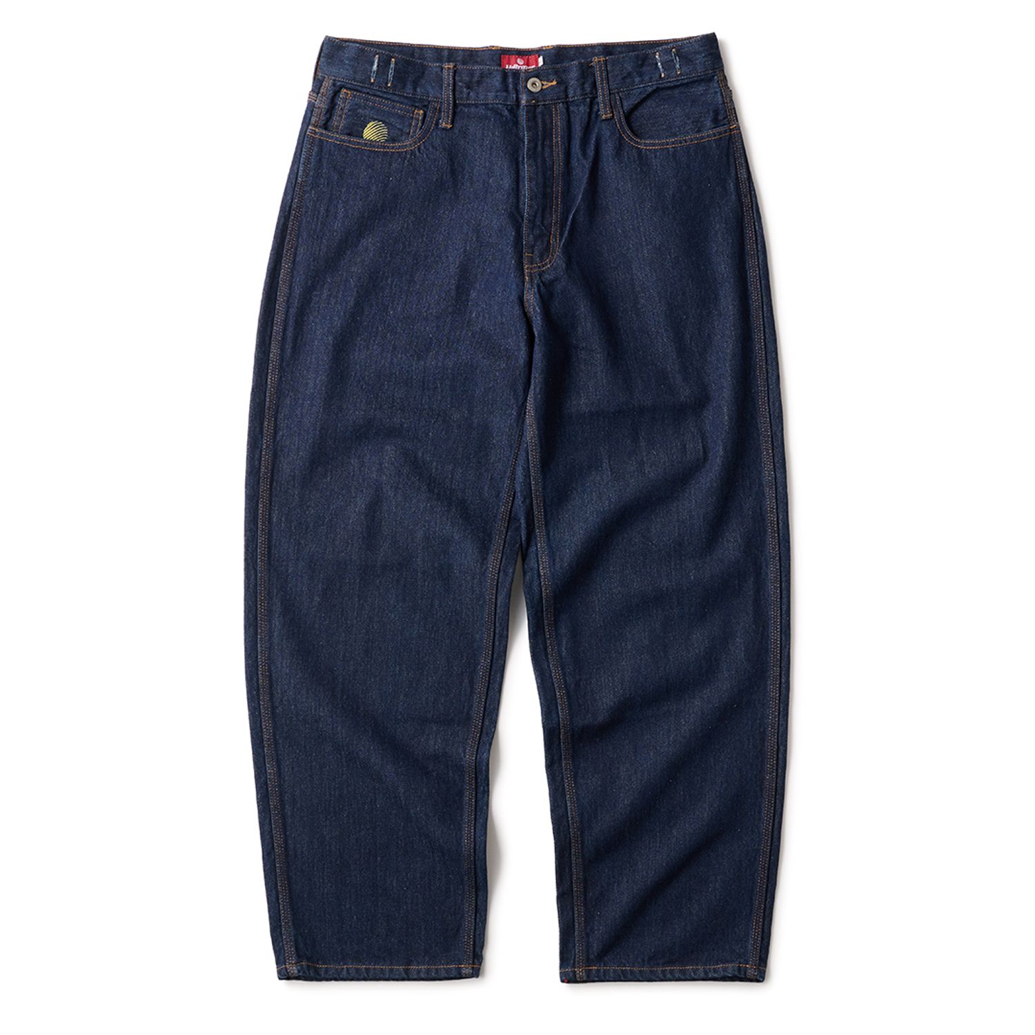 BAGGIE DENIM PANTS - ONE WASH INDIGO / デニムパンツ