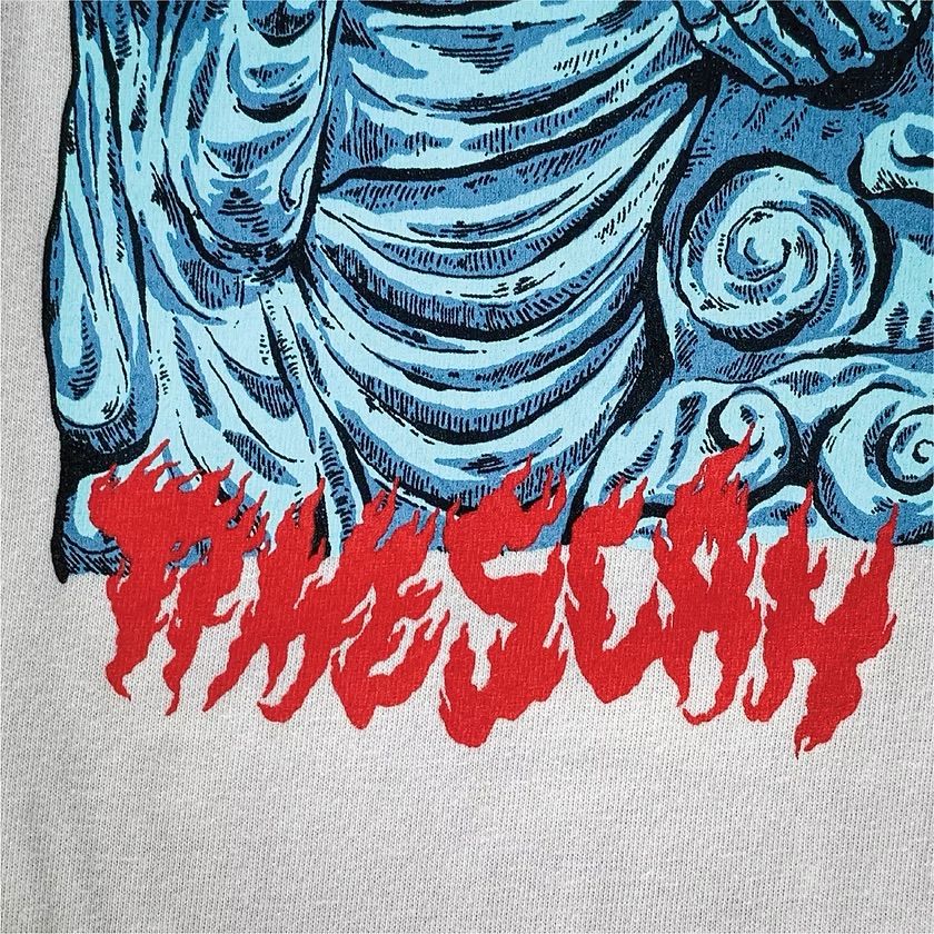 HIROTTON × TIMESCAN GREAT BUDDHA TEE (OFF WHITE) / Tシャツ