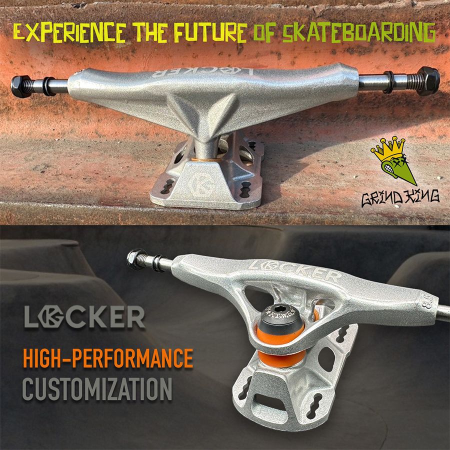 GK TRUCK LOCKER | 8.0 スタンダード Hi | シルバー