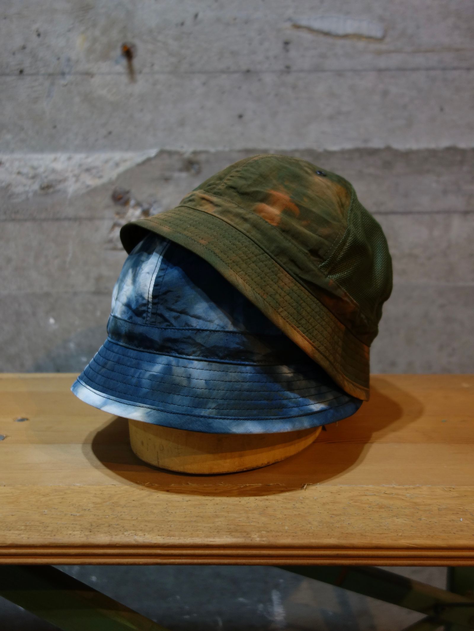 HERITAGE TIEDYE 6PANEL HAT ( Navy Tiedye ) / ハット