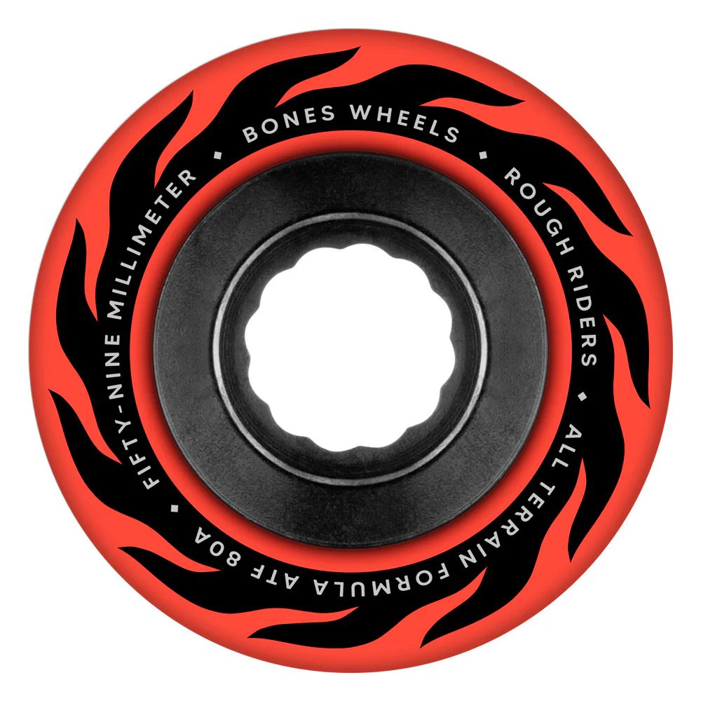 ALL-TERRAIN FORMULA ROUGH RIDERS ETERNAL FLAME RED | 80A (ソフト) 59mm | レッド