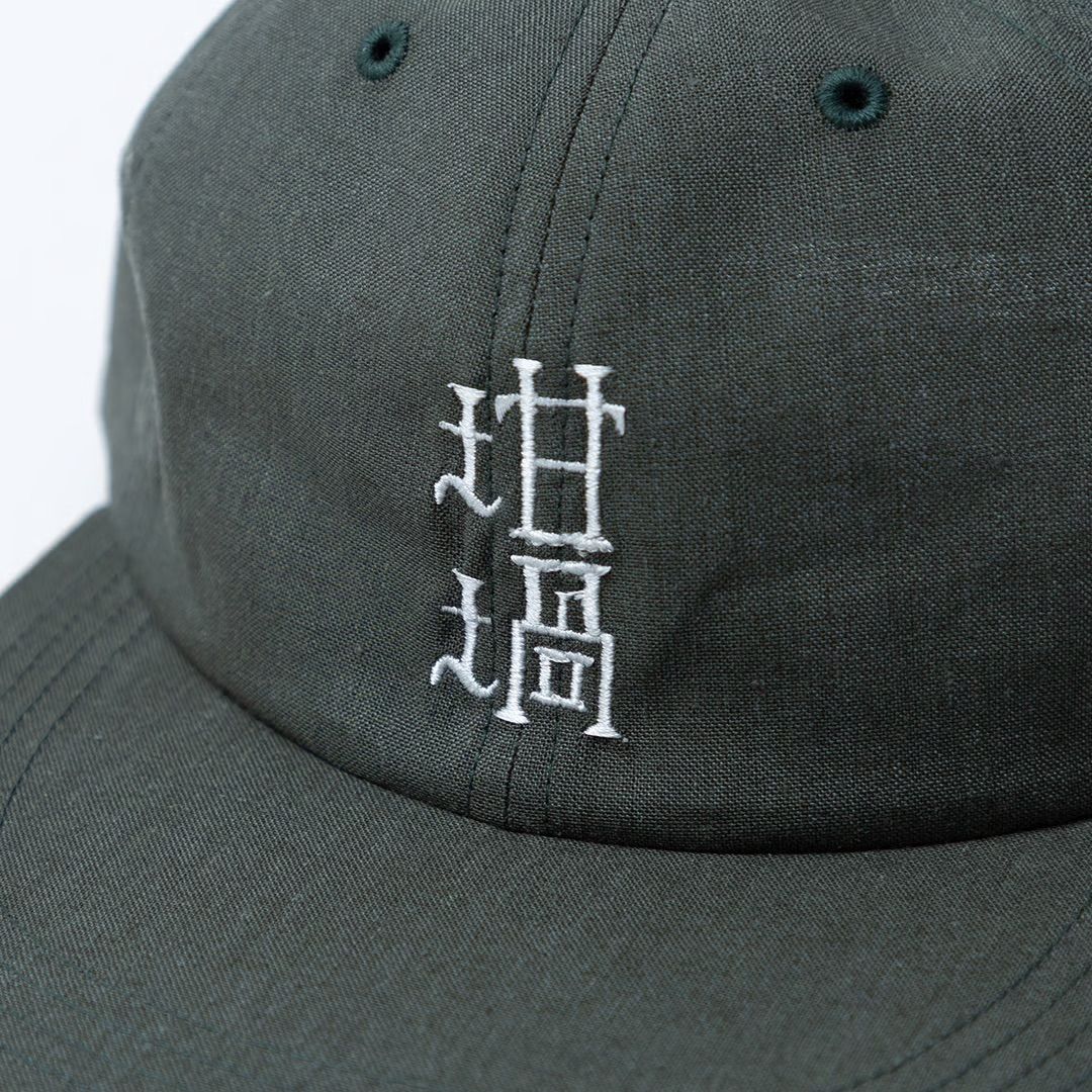 LINEN 6PANEL CAP / キャップ (ARMY)