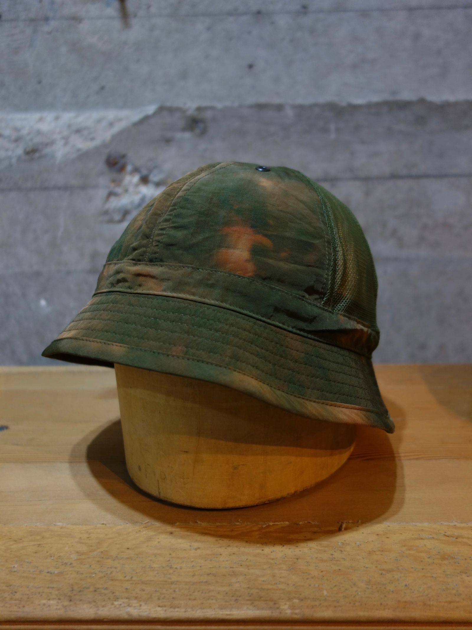 HERITAGE TIEDYE 6PANEL HAT ( Olive Tiedye ) / ハット
