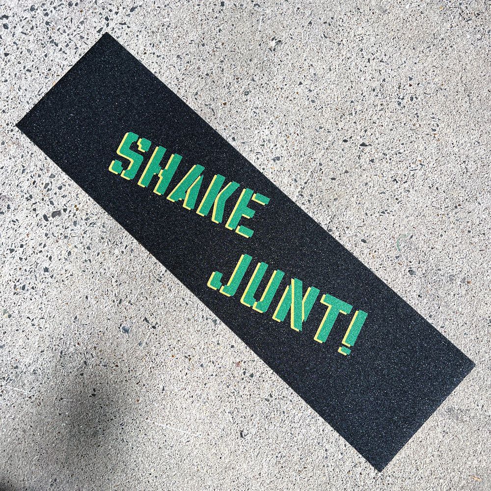 SHAKE JUNT BIG SPRAY LOGO SHEET 9in x 33in | 9インチ x 33インチ | ブラック | デッキテープ