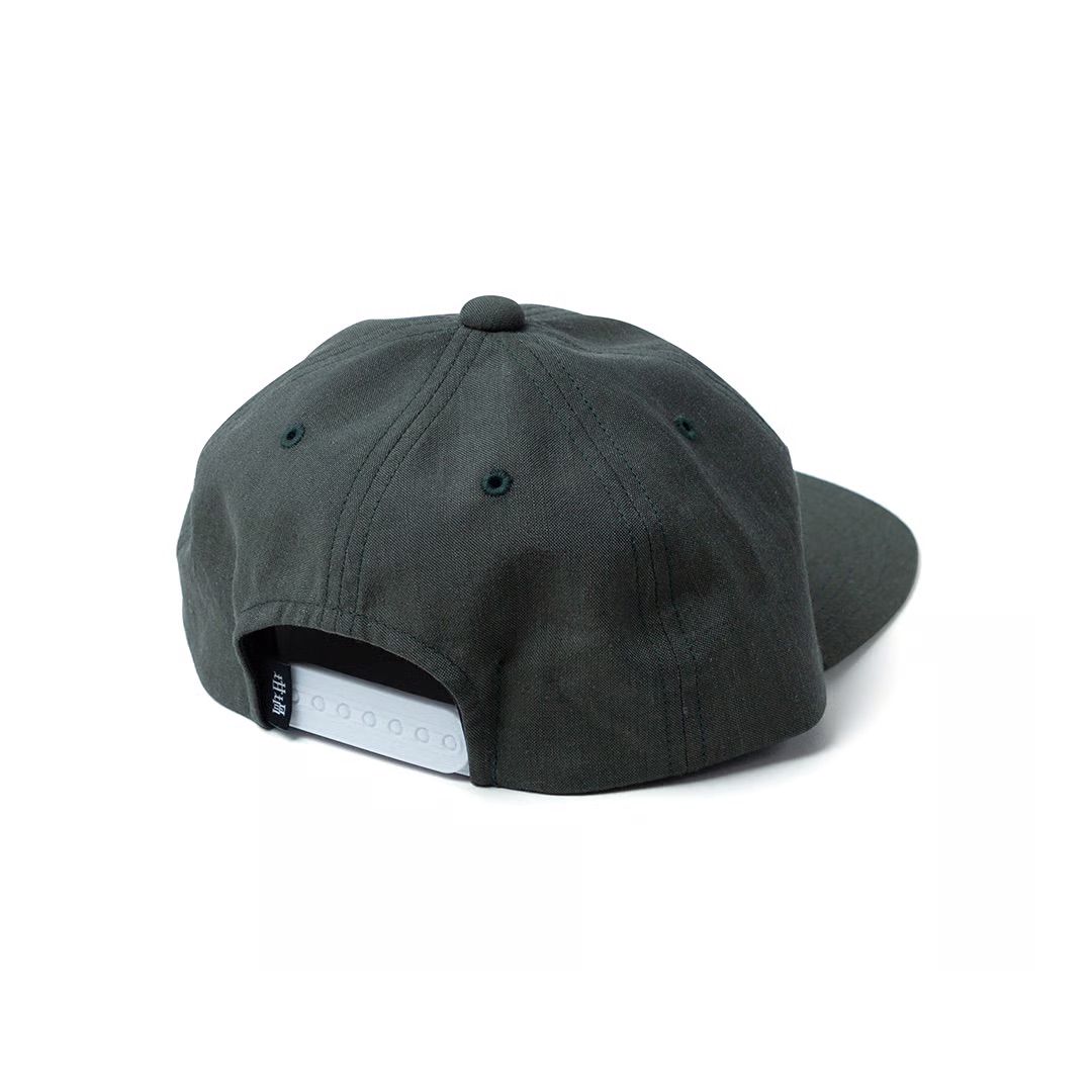 LINEN 6PANEL CAP / キャップ (ARMY)