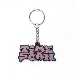 TIMESCAN CLASSIC TAG RUBBER KEY CHAIN ( PURPLE ) / キーチェン