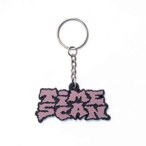 TIMESCAN CLASSIC TAG RUBBER KEY CHAIN ( PURPLE ) / キーチェン