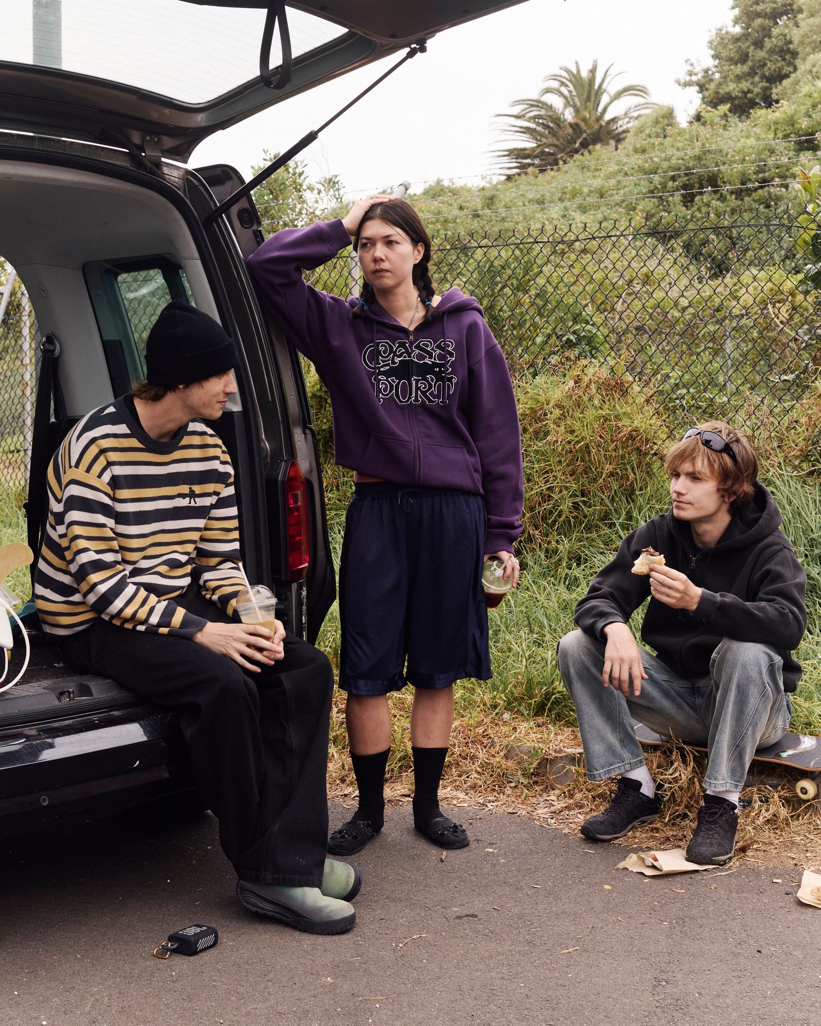 Solid Cotton Beanie R46 Black / ビーニー