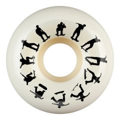 54mm X-FORMULA P-ROD SW HEEL V5 SIDECUT 95A PRO WHEELS ナチュラル