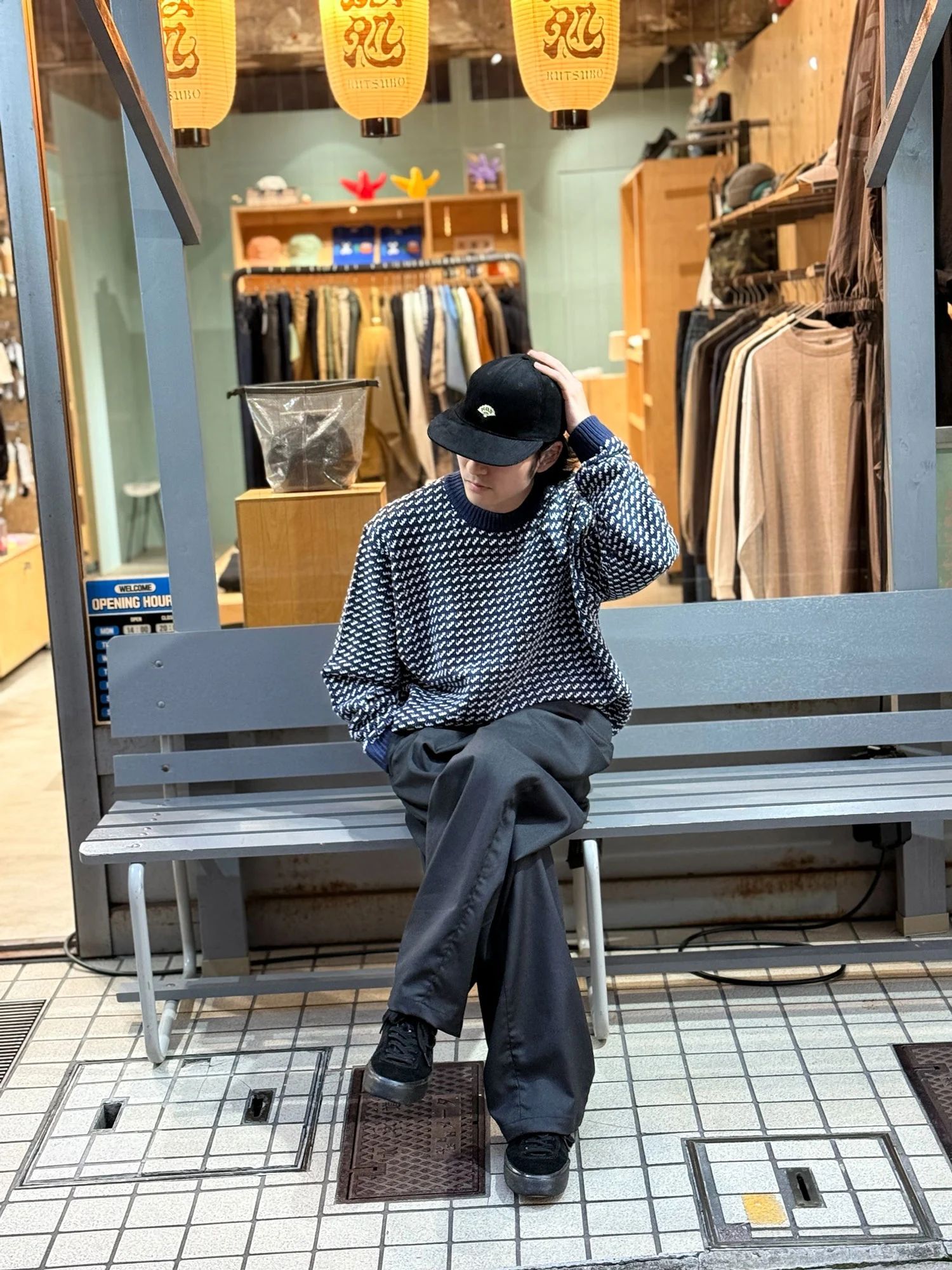 CLASSIC GONZ SWEATER2025 (Dark Blue) / ニット セーター