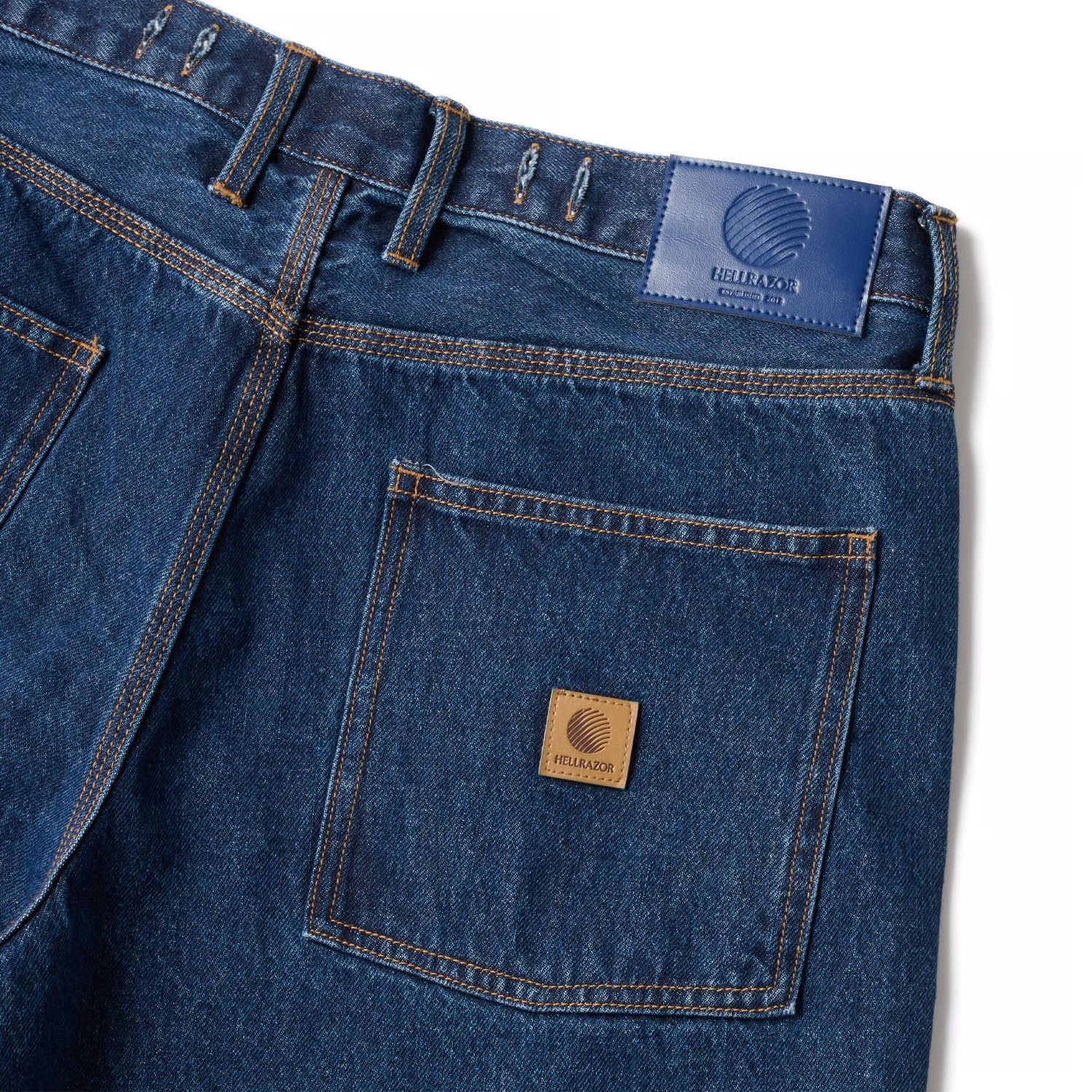 MIDDLE WASH INDIGO / デニムパンツ