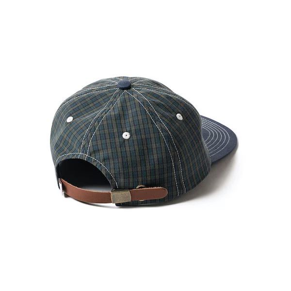 SAYHELLO Check Baseball Cap ( NAVY CHECK ) / キャップ